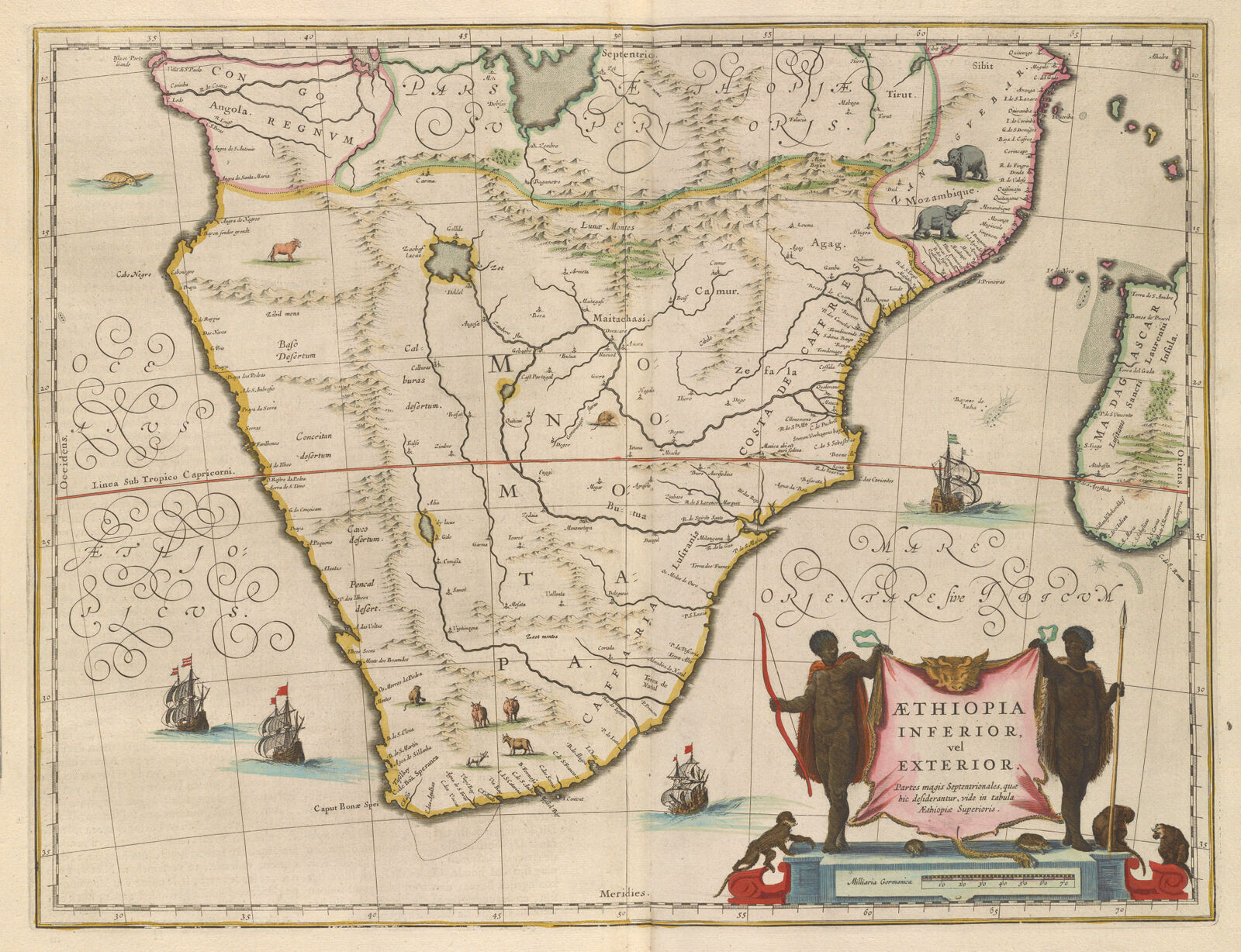 Ethiopia Inferior, vel Exterior | Digital Collections at the University ...