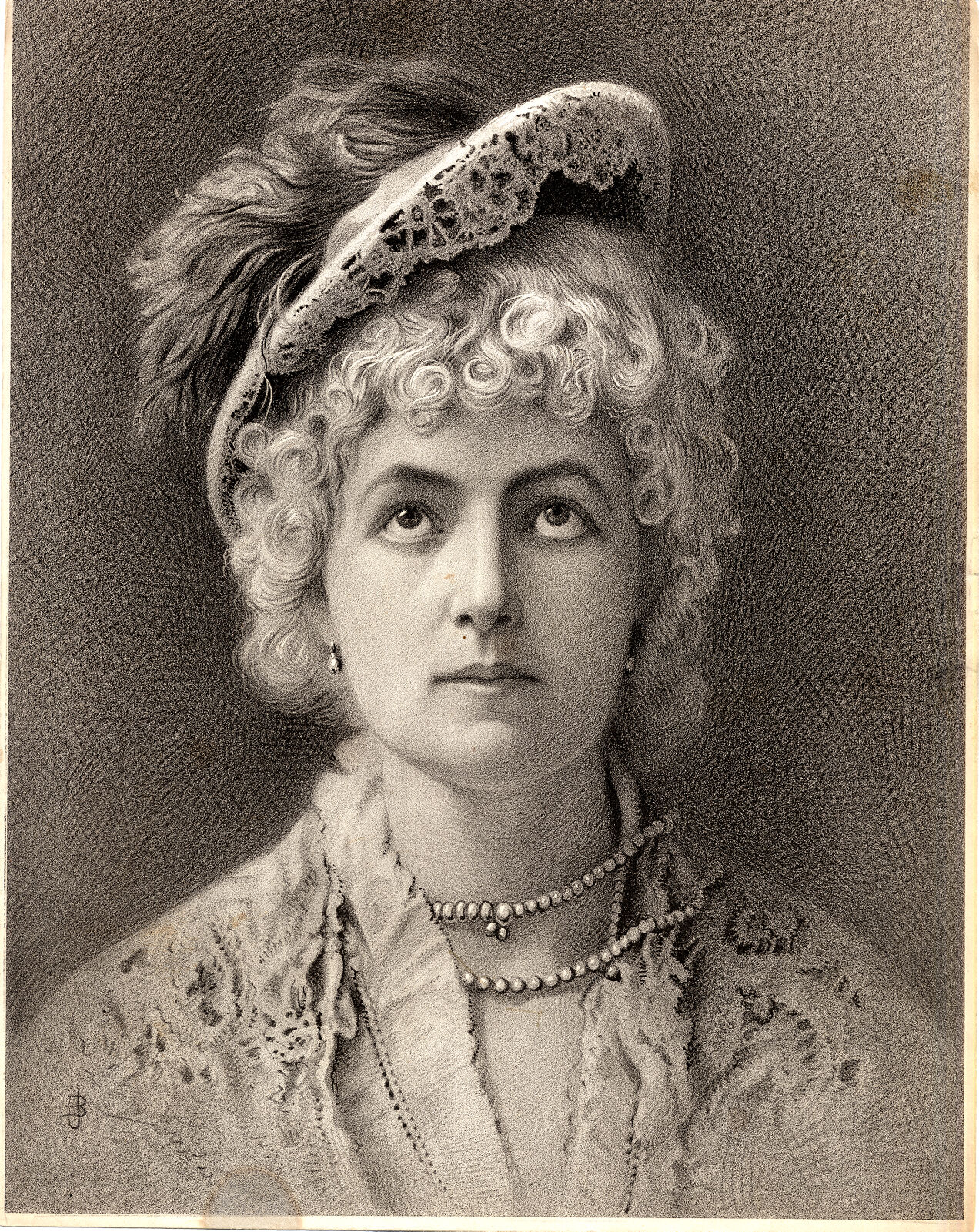 Helena Modjeska as Adrienne in 