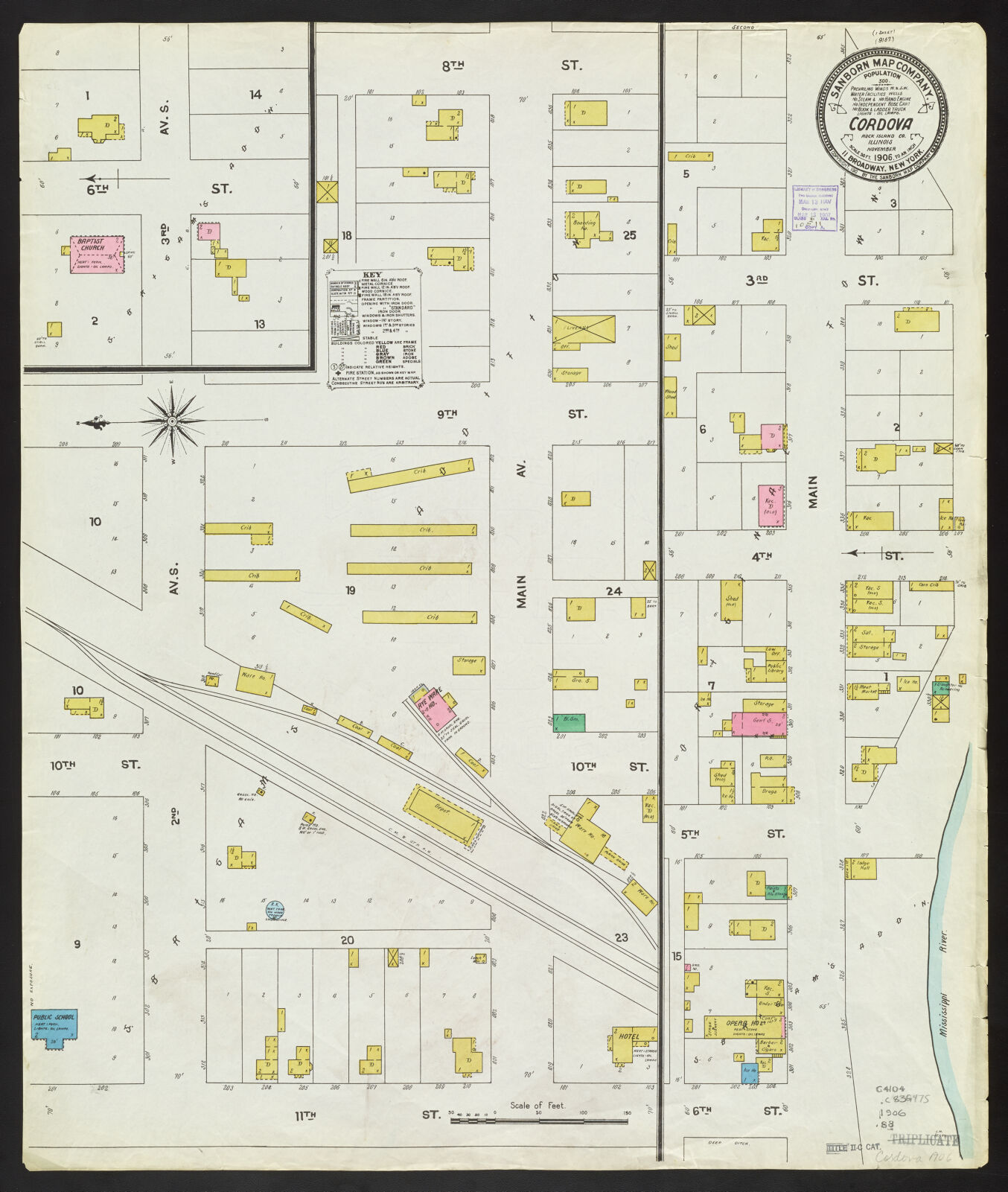 Cordova, Rock Island Co., Illinois, November 1906 Digital Collections