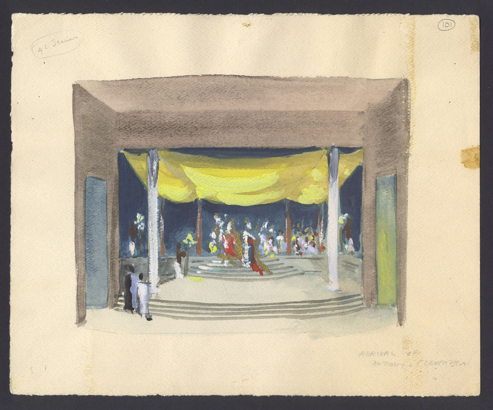 Arrival of Antony and Cleopatra: Act I, Scene I | Digital Collections ...