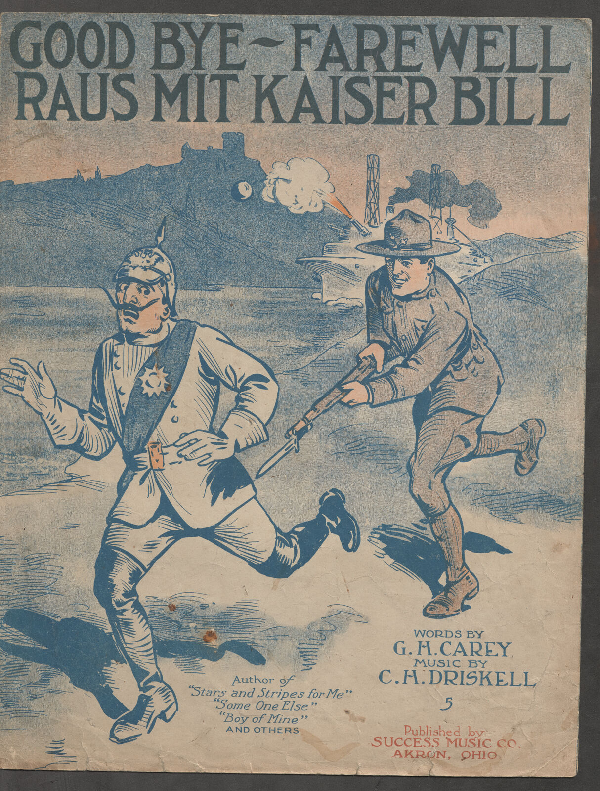 I Was Kaiser Bill's Batman Lyrics