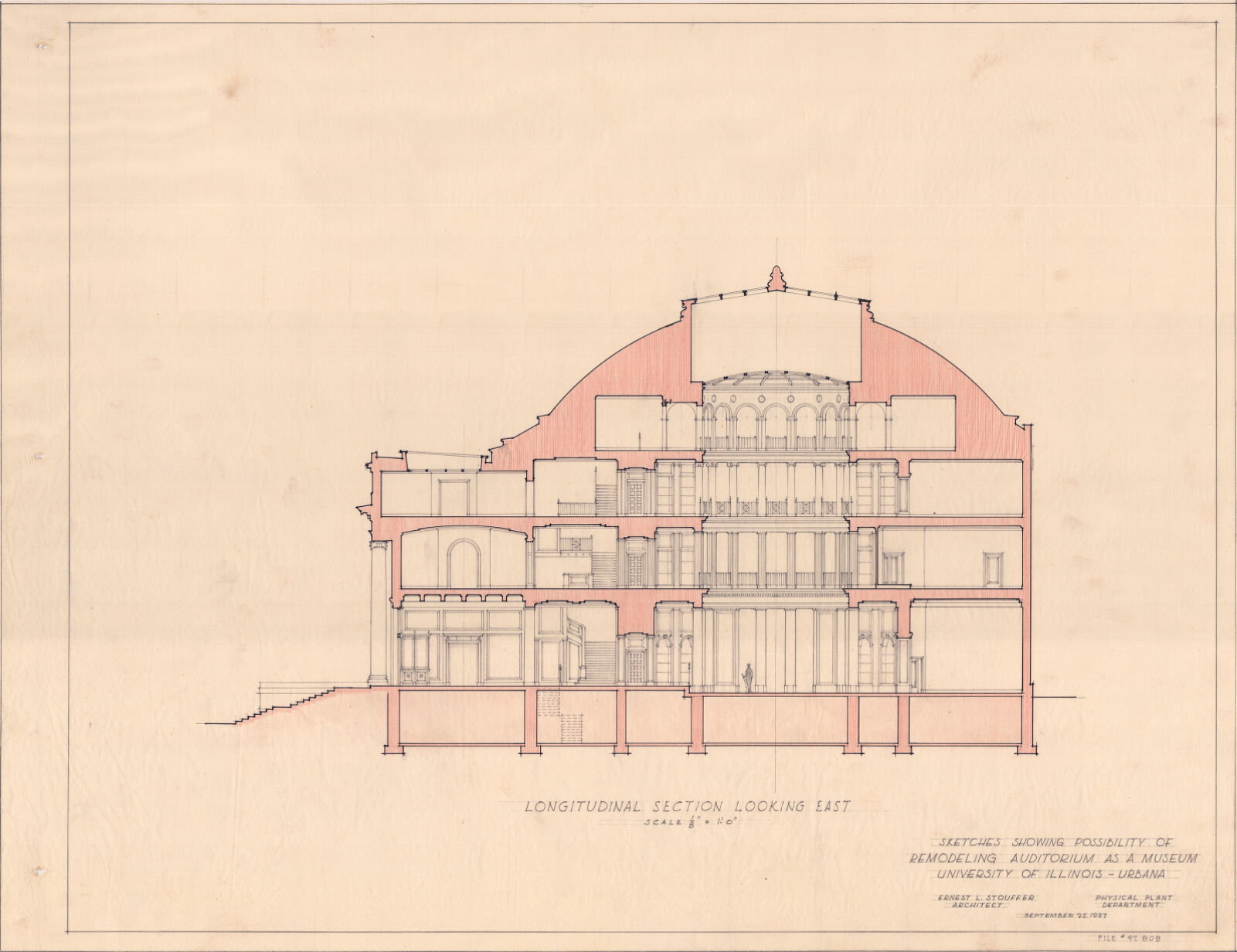 Auditorium, 1937 | Digital Collections at the University of Illinois at ...