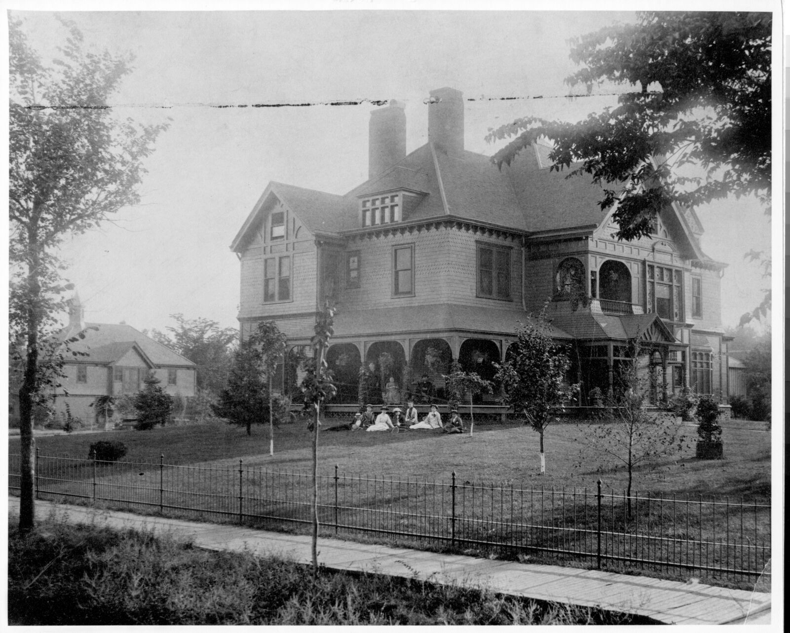 Newton Harris House | Digital Collections at the University of Illinois ...