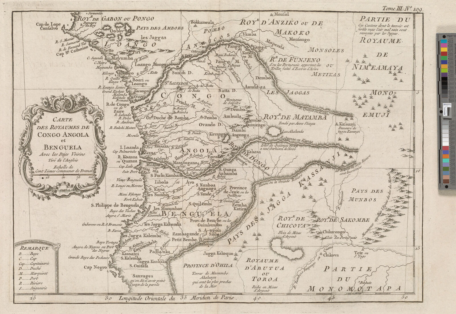 Carte des Royaumes de Congo Angola et Benguela | Digital Collections at ...