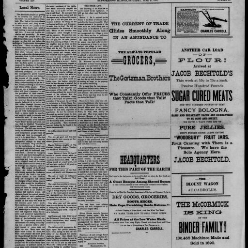 Illinois Digital Newspaper Collection | Digital Collections At The ...