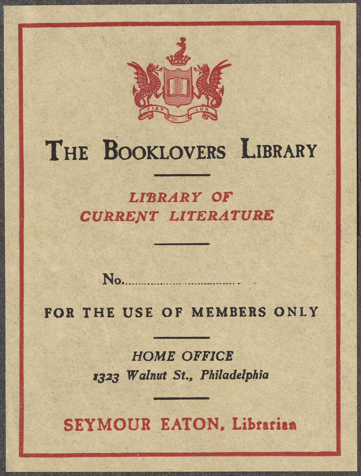 Booklovers Library Digital Collections at the University of Illinois