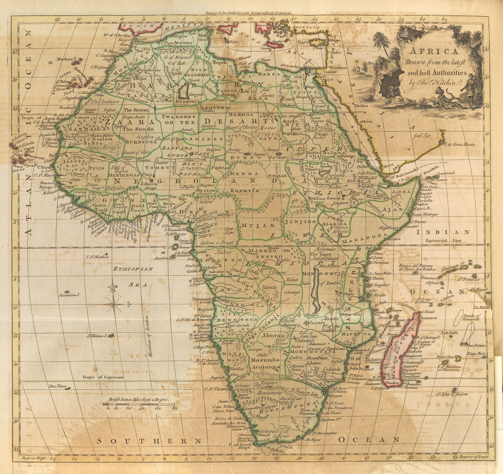 Africa drawn from the latest and best authorities | Digital Collections ...