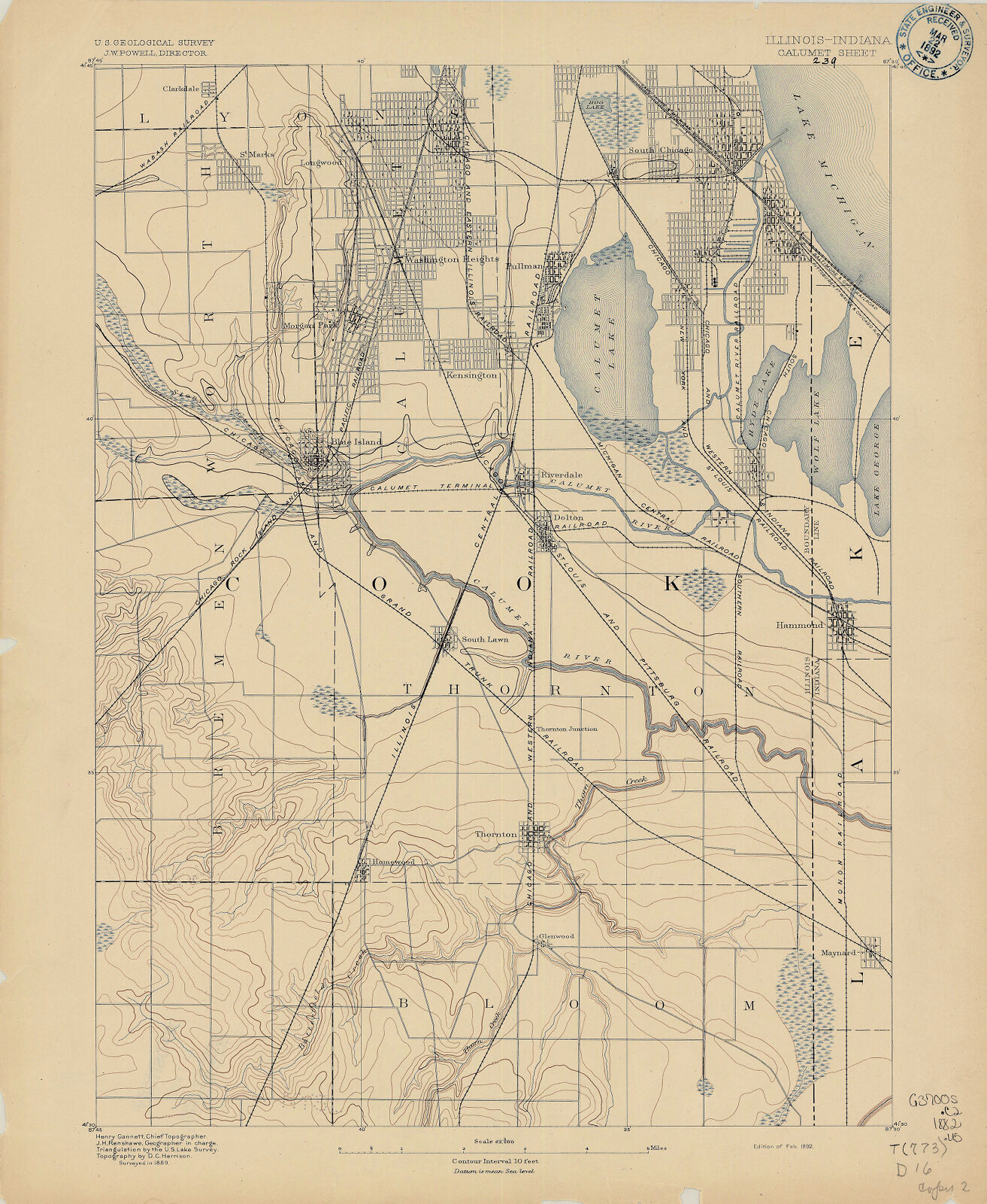 IllinoisIndiana, Calumet sheet Digital Collections at the University