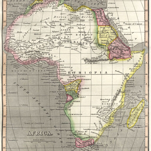 Maps of Africa to 1900 | Digital Collections at the University of ...