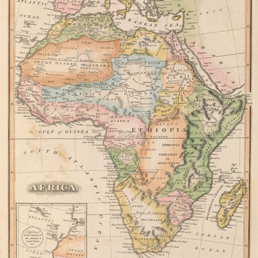 Maps of Africa to 1900 | Digital Collections at the University of ...