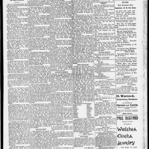 Illinois Digital Newspaper Collection Digital Collections at the