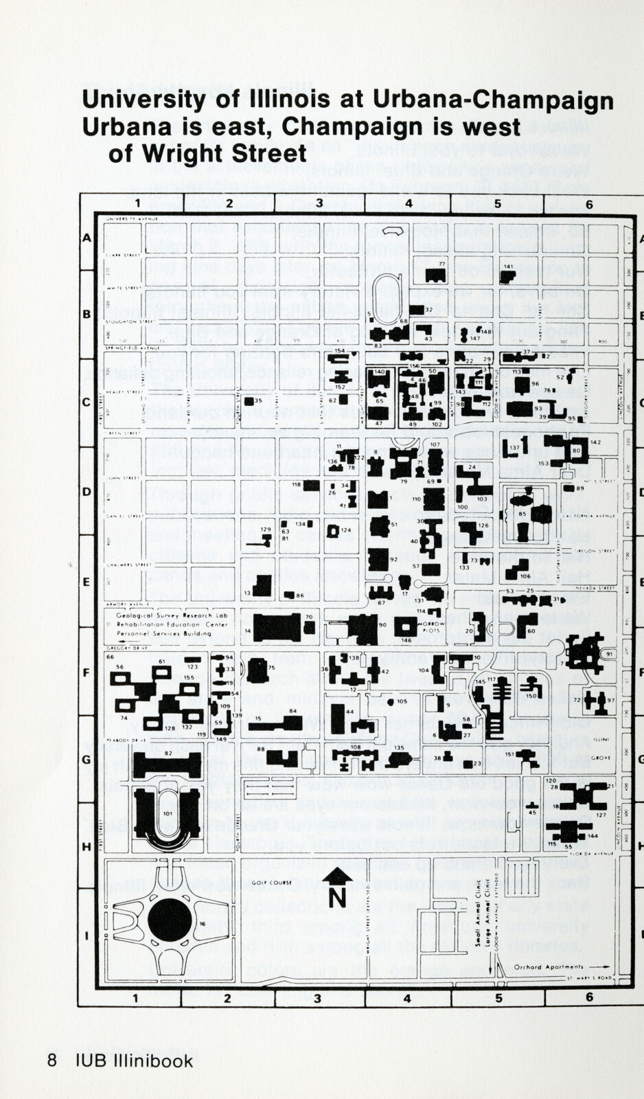 Illinibooks Map, 19821983 Digital Collections at the University of Illinois at Urbana