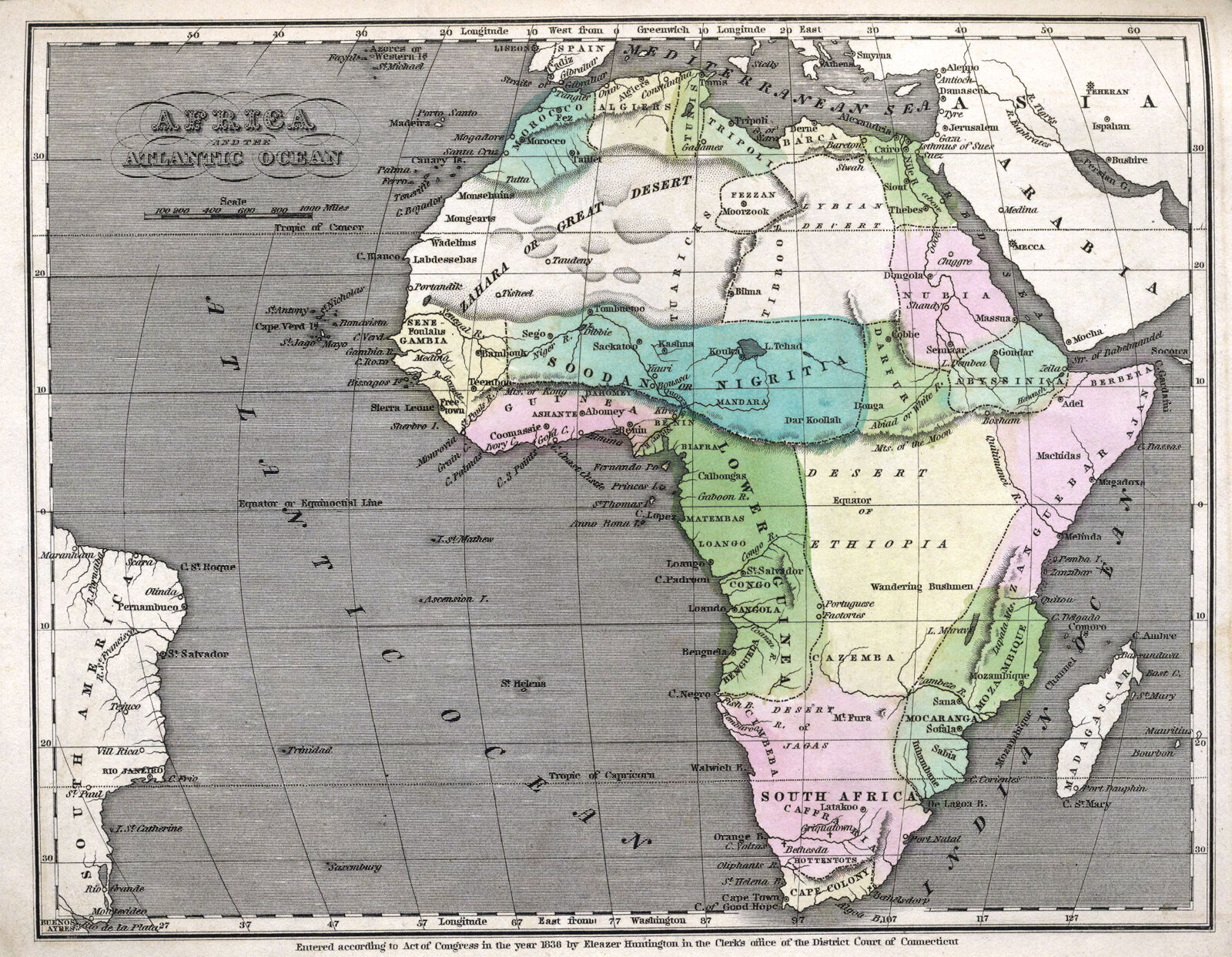 Africa and the Atlantic Ocean