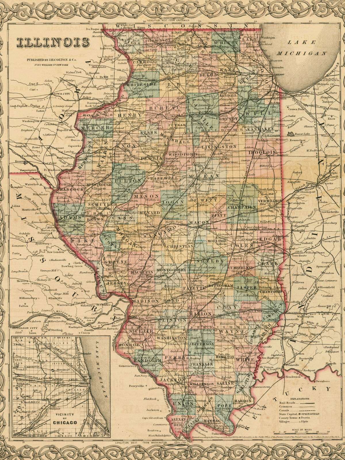 University Of Illinois Urbana Champaign Campus Map - og043q2