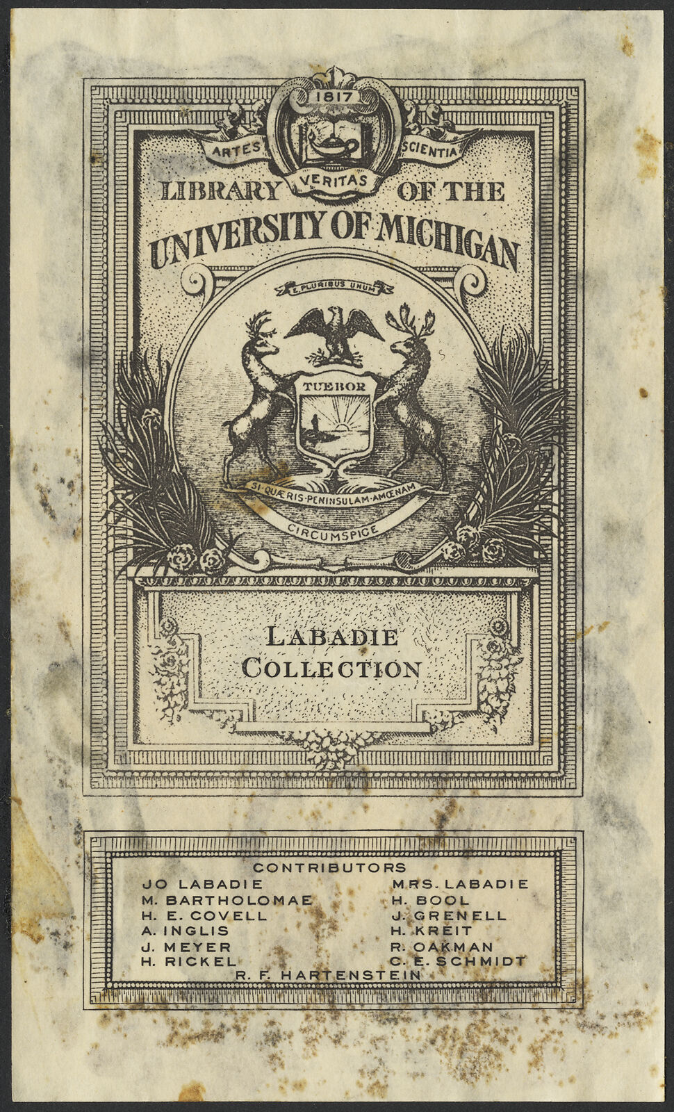 Labadie Collection (Harlan Hatcher Graduate Library) Digital