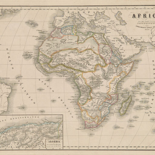 Maps of Africa to 1900 | Digital Collections at the University of ...