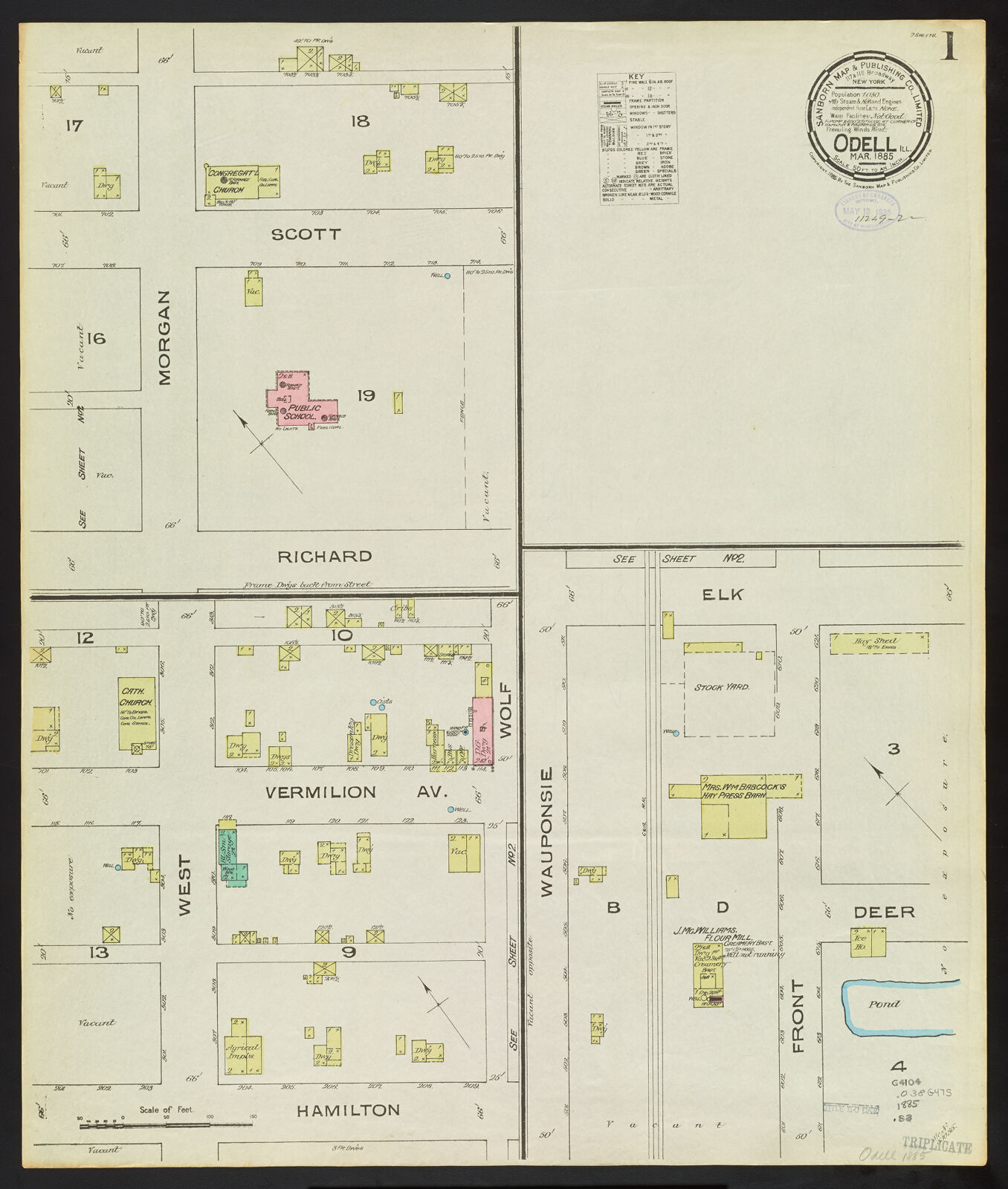 Odell, Ill., Mar. 1885 Digital Collections at the University of