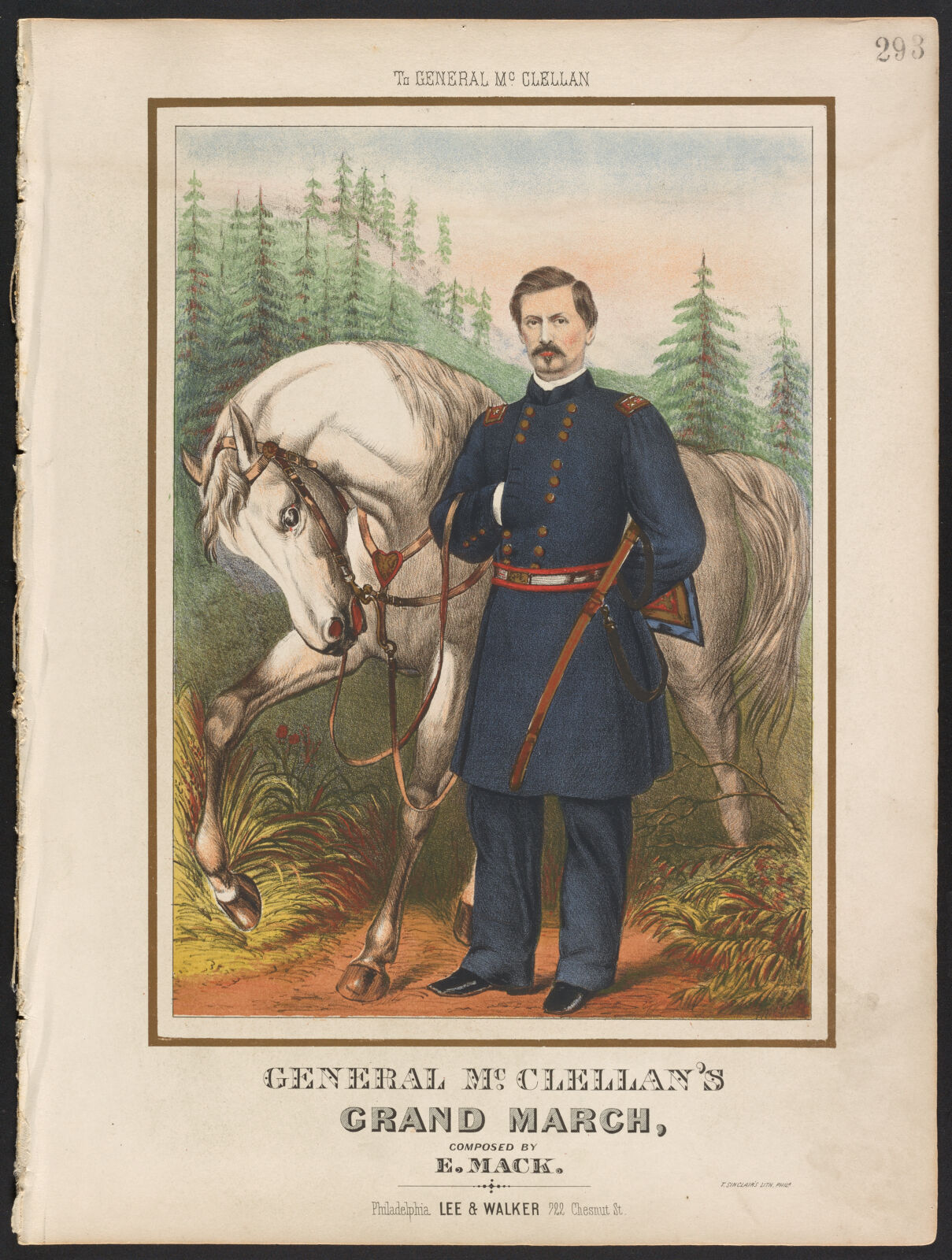 General McClellan's Grand March | Digital Collections at the University ...