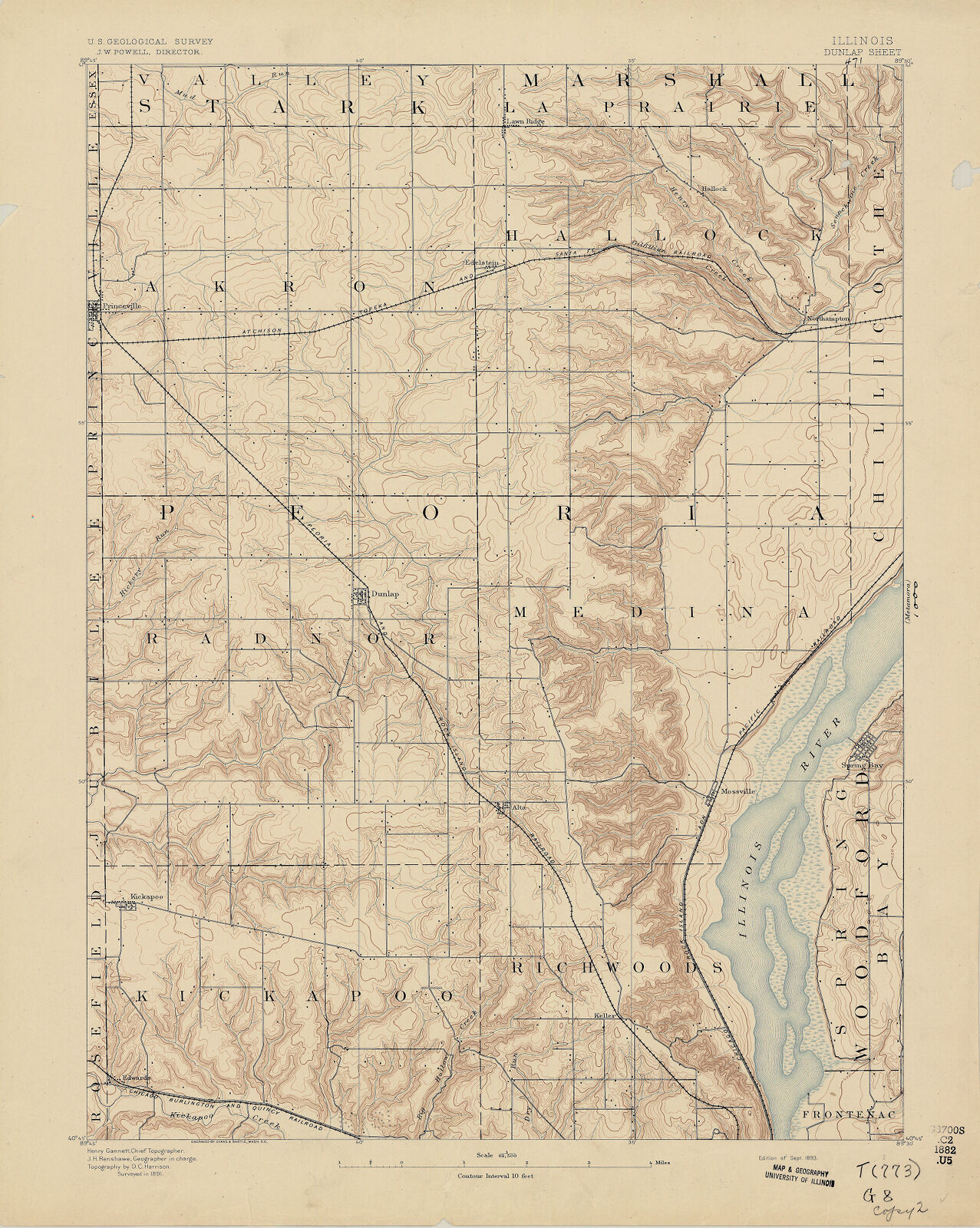 Illinois, Dunlap sheet Digital Collections at the University of