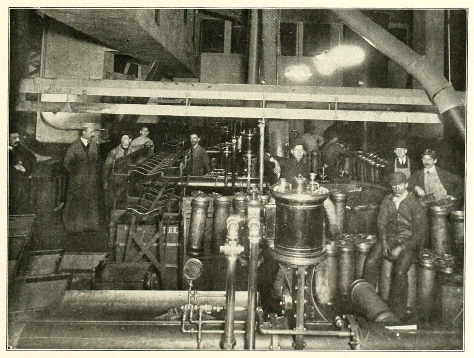 Post Office pneumatic tube system Digital Collections at the