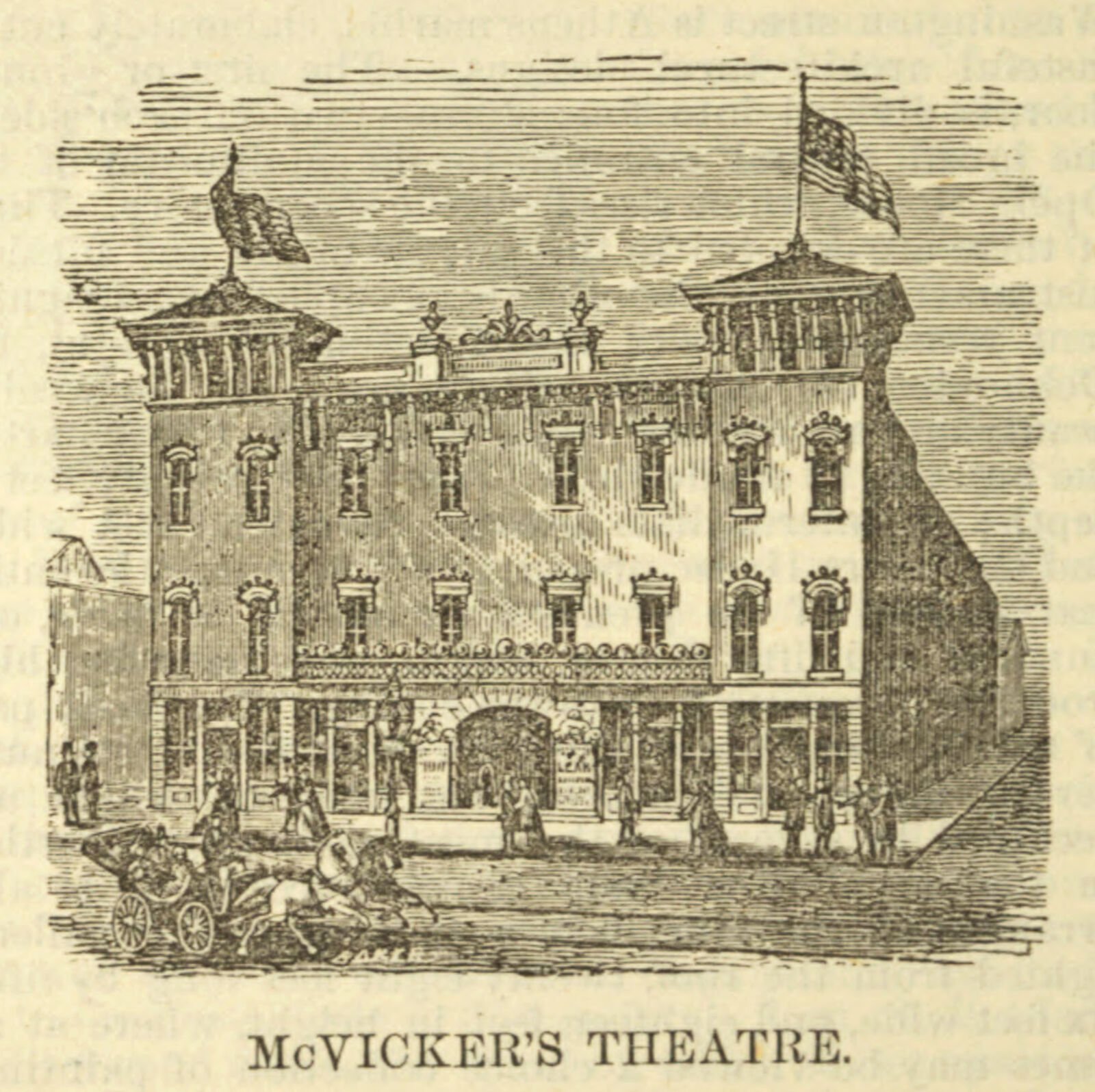 McVicker's Theatre | Digital Collections at the University of Illinois ...