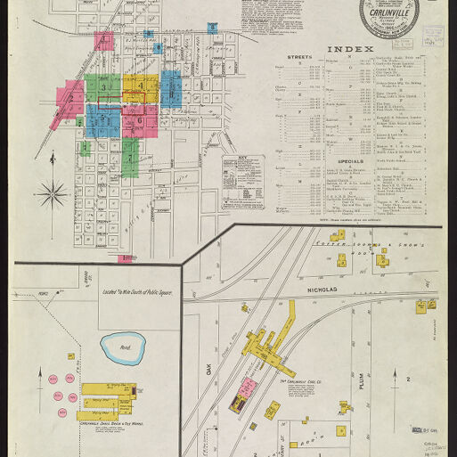 Sanborn Fire Insurance Maps | Digital Collections at the University of ...